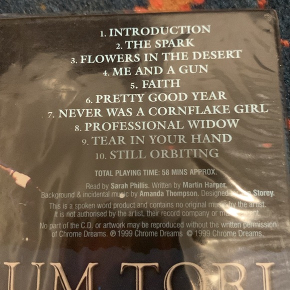 New and sealed Tori Amos Audio Biography CD - Picture 3 of 4